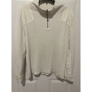 Express‎ Vintage Sweater Men's Size Large Stripe NY Vintage Design Studios